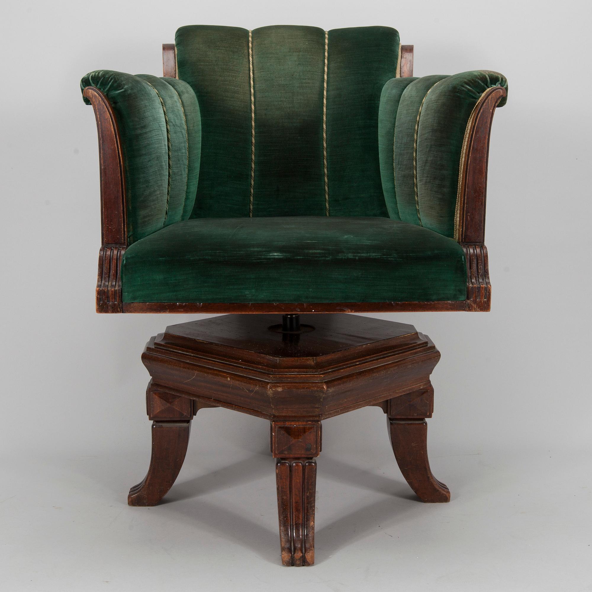 SKRIVBORDSSTOL, art déco, 1930-tal.