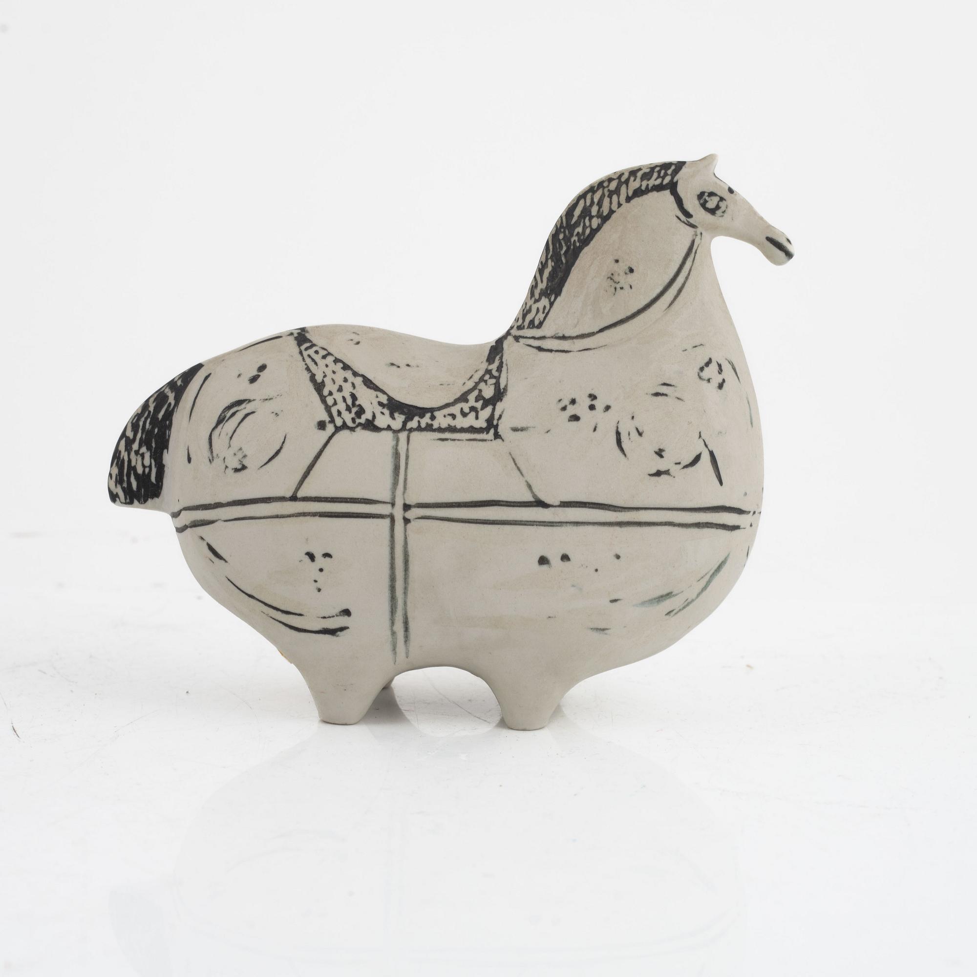 Stig Lindberg, figurin, "Springare", Gustavsbergs studio.