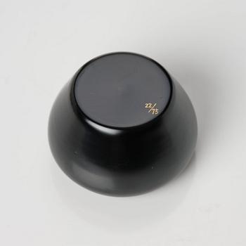 Claesson Koivisto Rune, "Kin Urushi", fem ljushållare, Sfera / Skultuna för Tohoku Support Limited Edition, Japan, 2011.