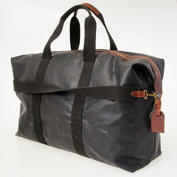 MULBERRY Large Clipper Scotchgrain Travel Bag.