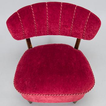 Lisa Johansson-Pape, a 1940s armchair for Oy Stockmann Ab, Keravan puusepäntehdas.