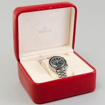 OMEGA, Speedmaster, Reduced, chronograph, wristwatch, 39 mm.