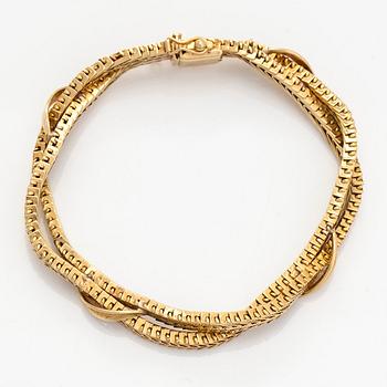 Armband, 17K guld.