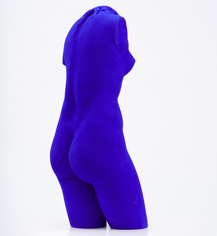 Yves Klein, "La Vénus d’Alexandrie (Vénus Bleue)".