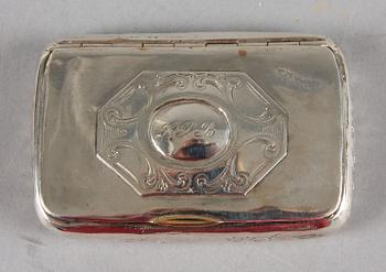 PARTI SILVER, 3 delar, div smeder, 1900-tal. Tot vikt c:a 240 g.