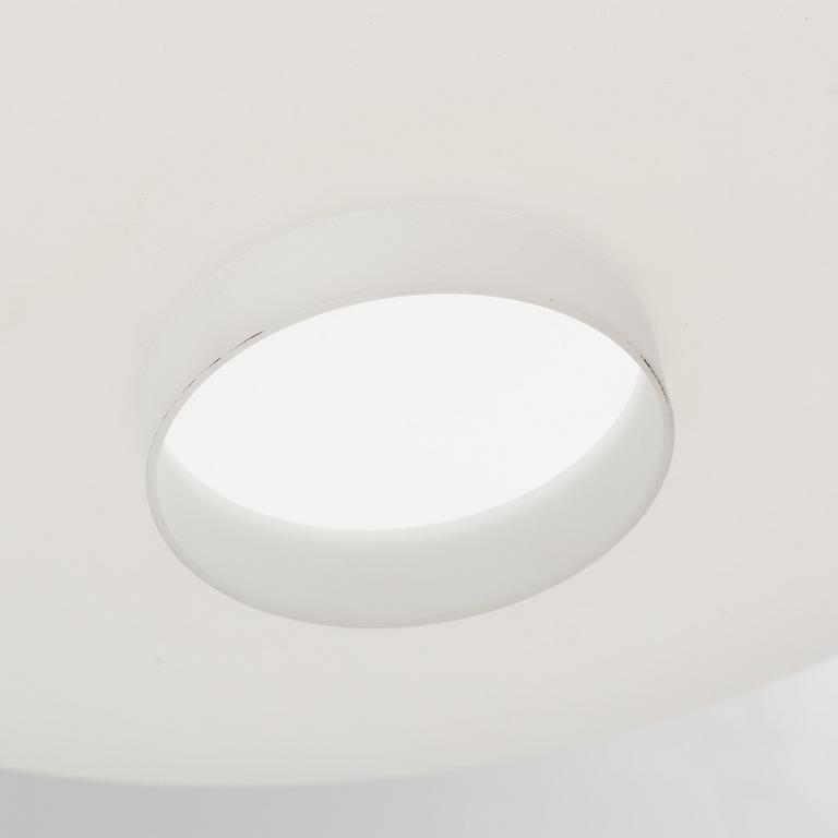 Uno & Östen Kristiansson, ceiling lamp, "Discus", Luxus, Vittsjö, 1960s.