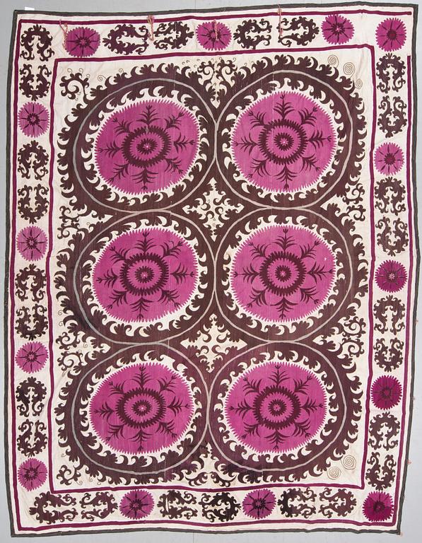 BRODERI, semiantik, Suzani, Uzbekistan, ca 298x222.