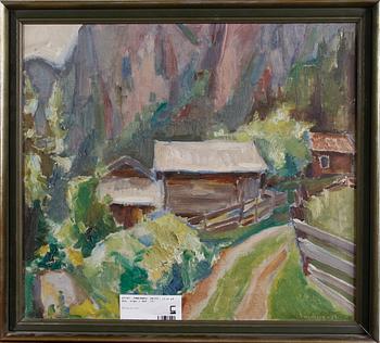 SMEDBERG, FRITZ, olja på duk, sign o dat -39.