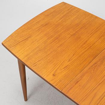 Svante Skogh, matbord samt stolar 4 st Rosetto-serien Abra Möbler 1960-tal.