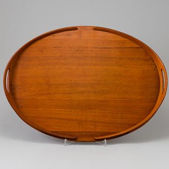 JENS QUISTGAARD, bricka, teak, Dansk Designs, Danmark, 1960-tal.