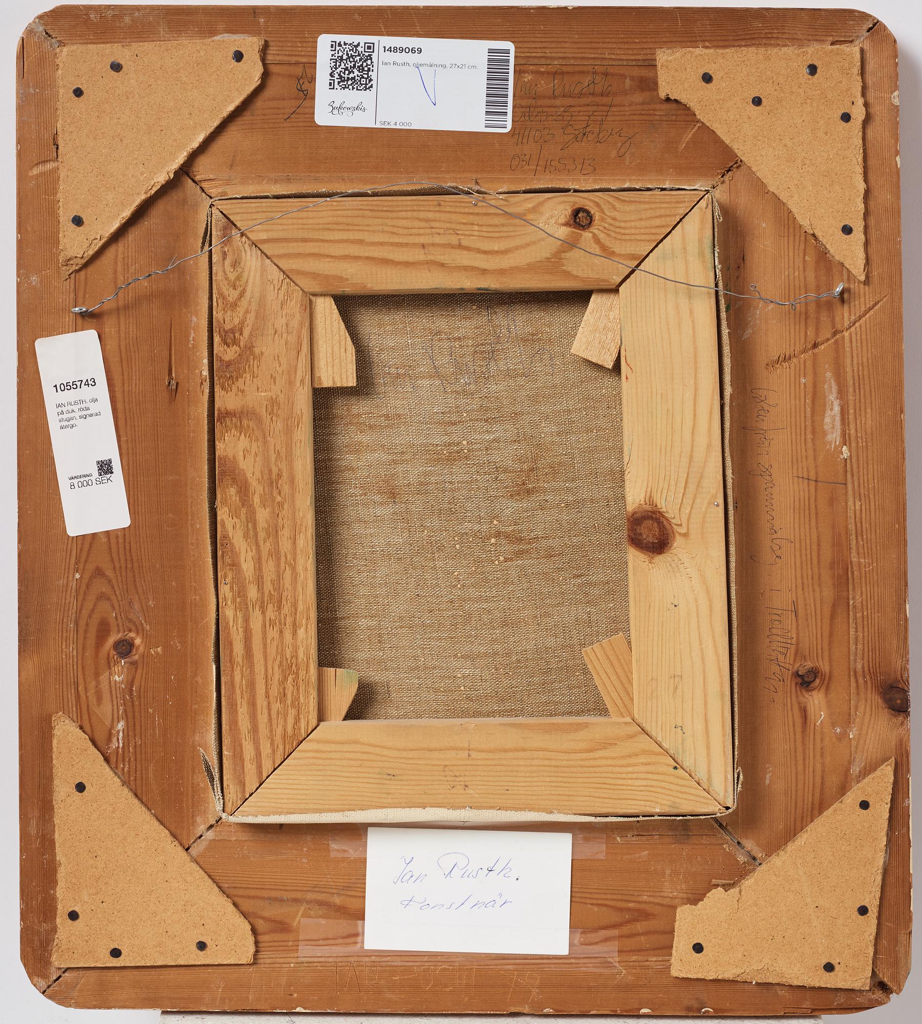 Ian Rusth, Speleman vid rött hus.