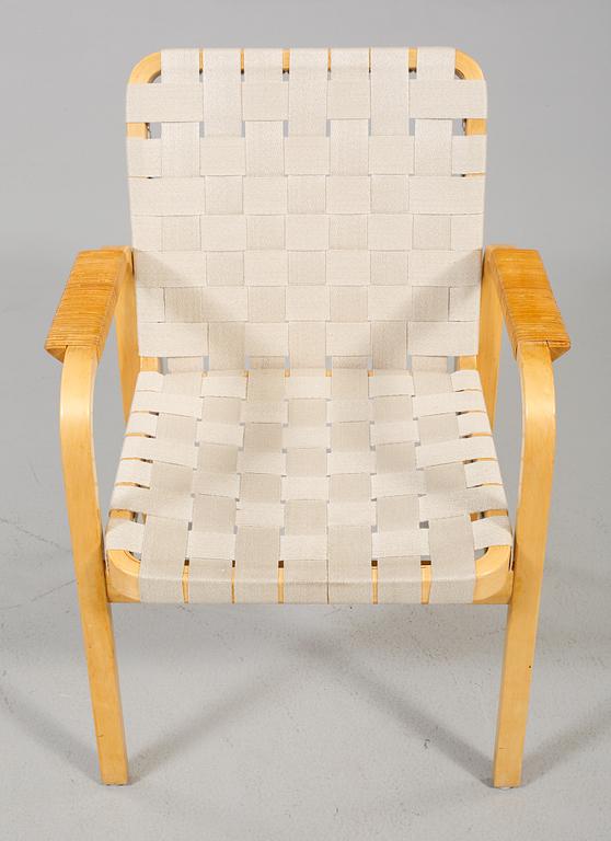 KARMSTOLAR, ett par, modell 45, Alvar Aalto, Artek, modellen formgiven 1947.