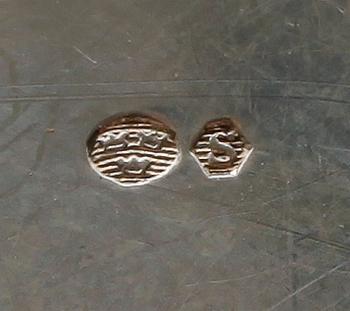 DOSOR, 4 st, silver, bl a Nederländerna, 1900-tal. Vikt ca 247 g.