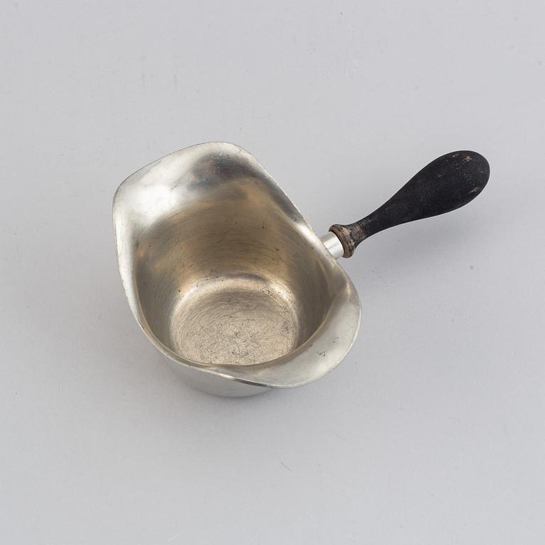 Pewter sauce bowl by Firma Svenskt Tenn.