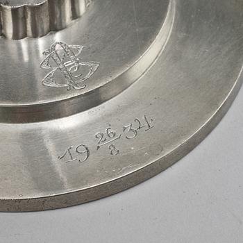 BORDSLAMPA, tenn, Erik Flemming, 1932.