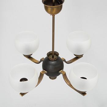 Paavo Tynell, a  1930's '1279/4' chandelier for Taito.