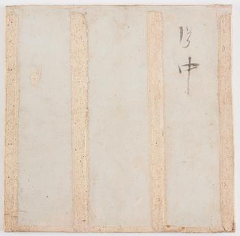 A Chinese six fold screen, Qing dynasty, 19th Century.