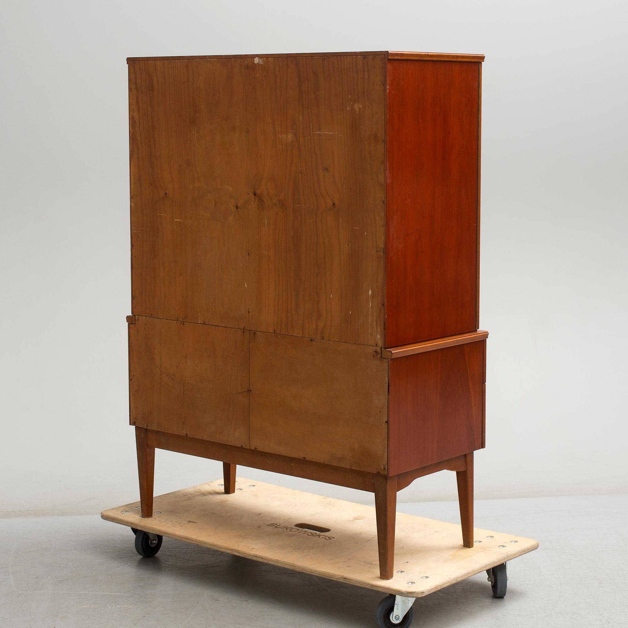 A 1950/60s mahogany veneered cabinet.