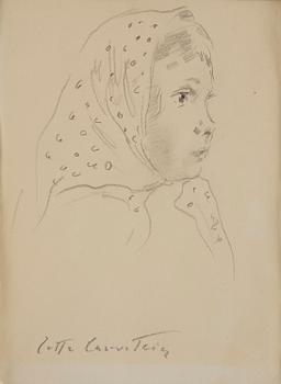 844. Lotte Laserstein, Portrait of a girl.