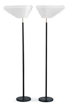 Alvar Aalto, A PAIR OF FLOOR LAMPS, A 805.