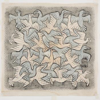 Maurits Cornelis Escher, ”Sun and moon”.