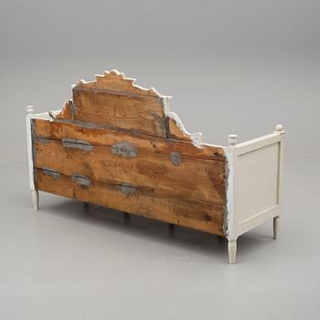 UTDRAGSSOFFA, gustaviansk stil, Hälsingland, 1800-talets mitt.