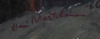 OLAVI MARTIKAINEN, öljy kankaalle, signeerattu ja päivätty -66.