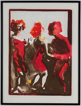 PETER DAHL, färglitografi, signerad och numrerad EA.