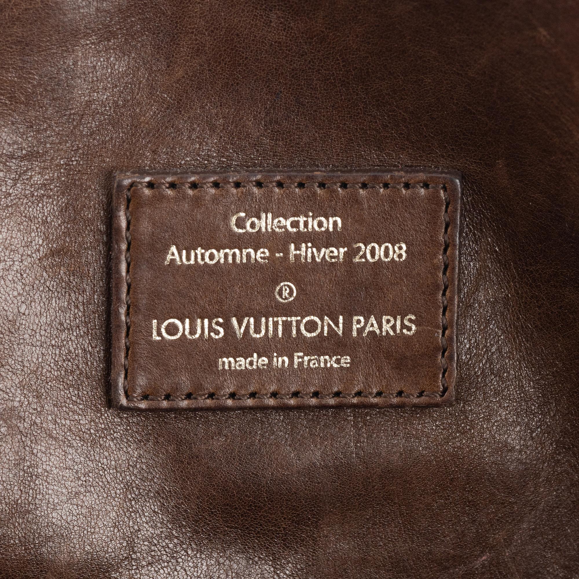 Louis Vuitton, a ' Paris Souple Whisper' embossed leather, 2008.