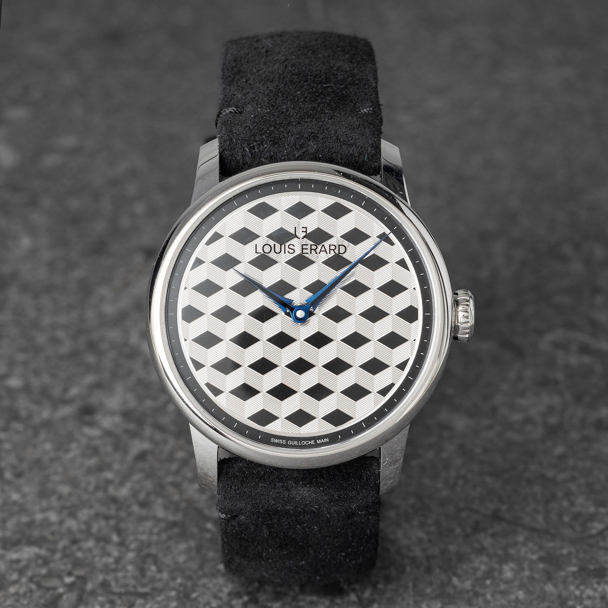 Louis Erard, Excellence Guilloché Main, "Limited Edition, 1 of 99", ca 2021.