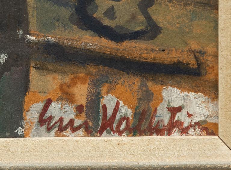 Eric Hallström, "Vasabron i snö".