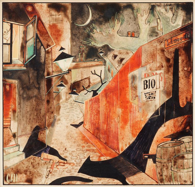 Gösta Adrian-Nilsson, "Följetong".