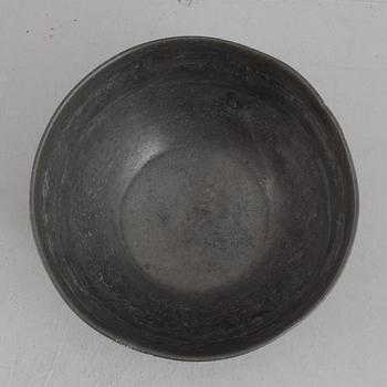 Anna Petrus & Estrid Ericsson, a model 326b pewter bowl, Firma Svenskt Tenn, Sweden, 1927.