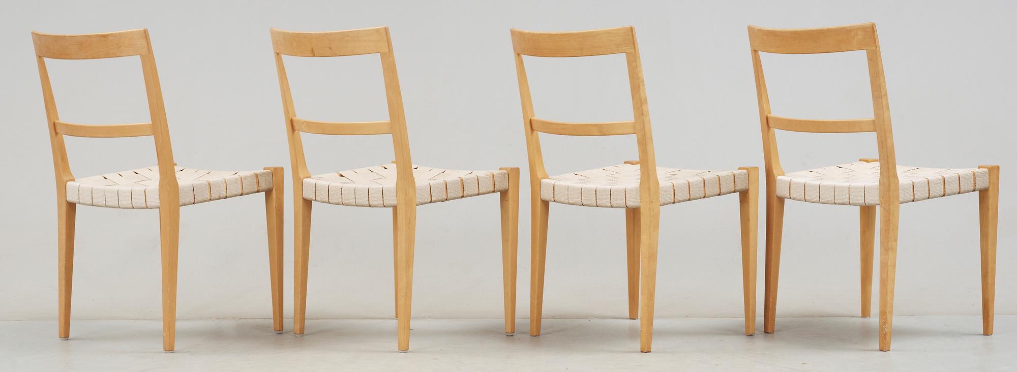 STOLAR, 4 st. "Mimat". Bruno Mathsson, Bruno Mathsson International.