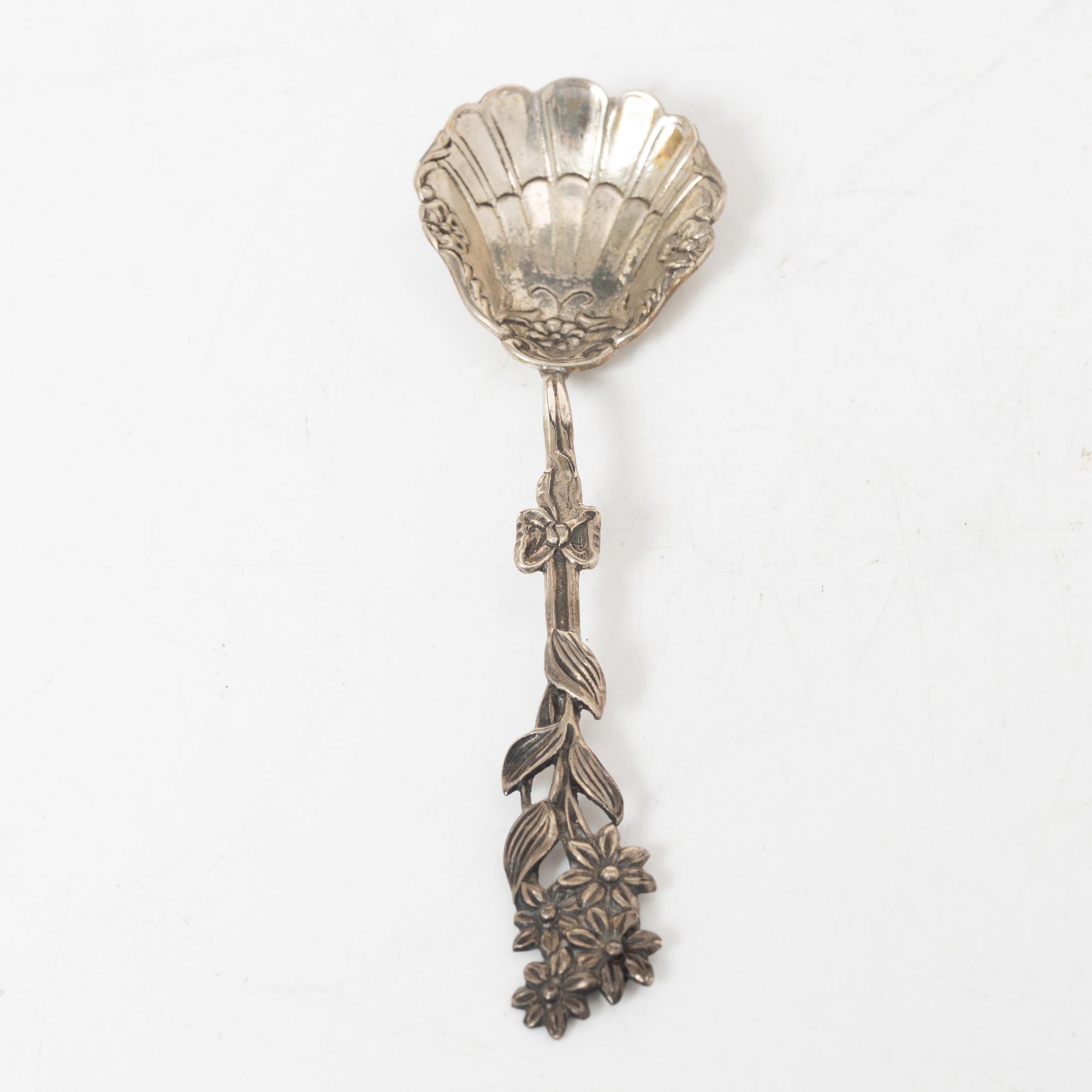 Twelve silver coffee spoons, COHR, Lidköping, 1981-85.