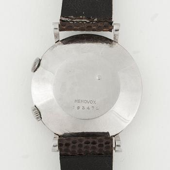 Jaeger-LeCultre - Memovox. Manuell. Stål/läderband. 1950-tal. 34 mm. Boett no. 393471.