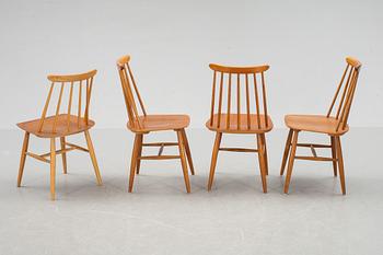 STOLAR, 3+1 st, "Fanett", Ilmari Tapiovaara, Edsbyverken, 1950-tal, etikettmärkta.