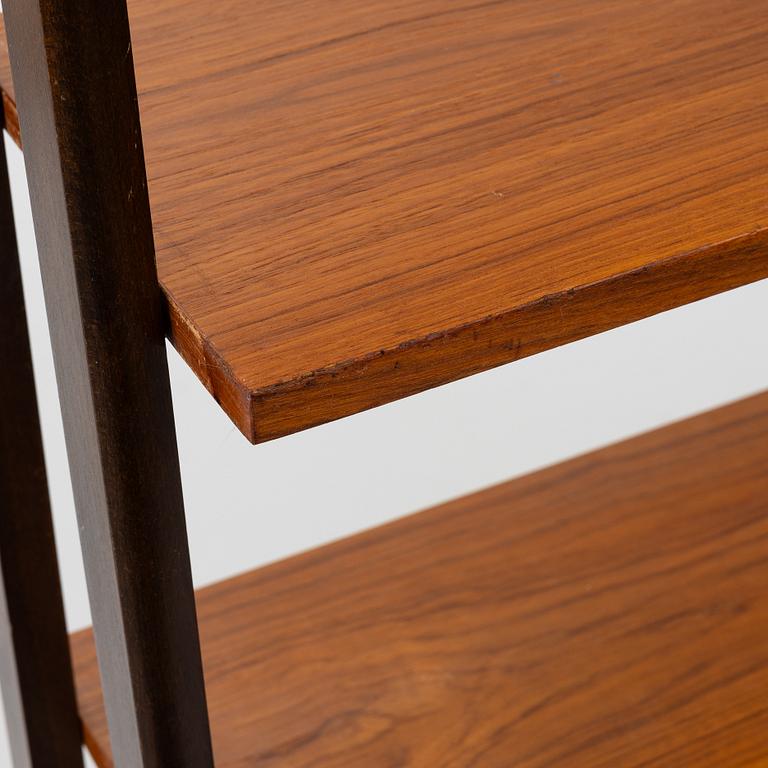 A teak bookshelf, 1960s.