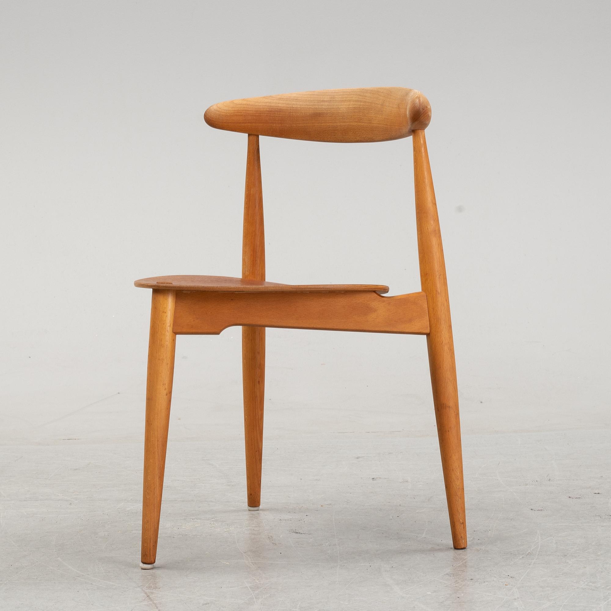 Hans Wegner, "Hjertestolen", Fritz Hansen, Danmark.