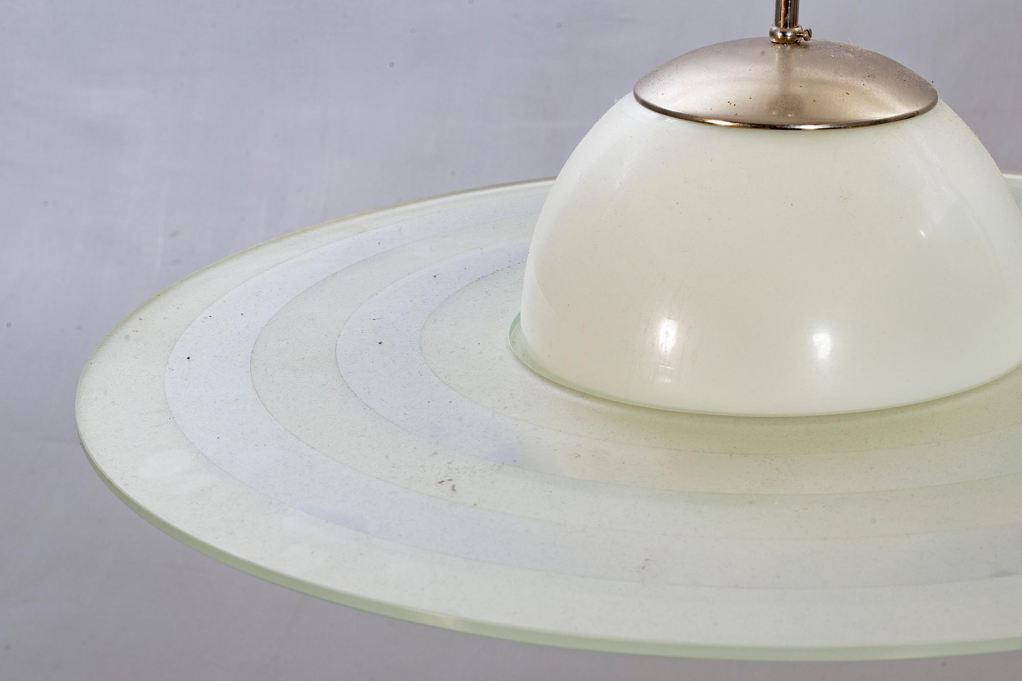 TAKLAMPA, "Saturnus" modern tillverkning.