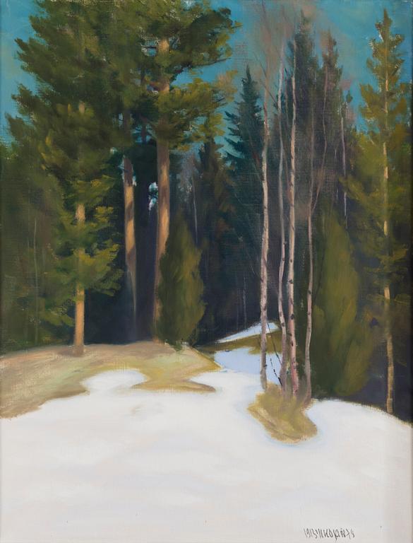 BORIS MIKOJAN, oil on canvas, signed and dated -78.