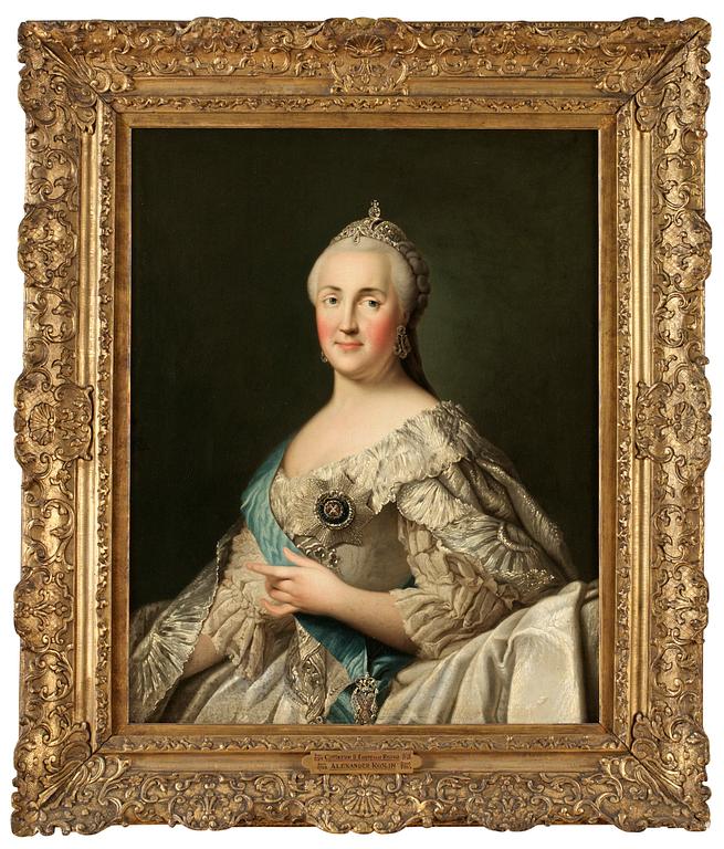 Vigilius Erichsen och ateljé, "Kejsarinnan Katarina den Stora" (1729-1762).