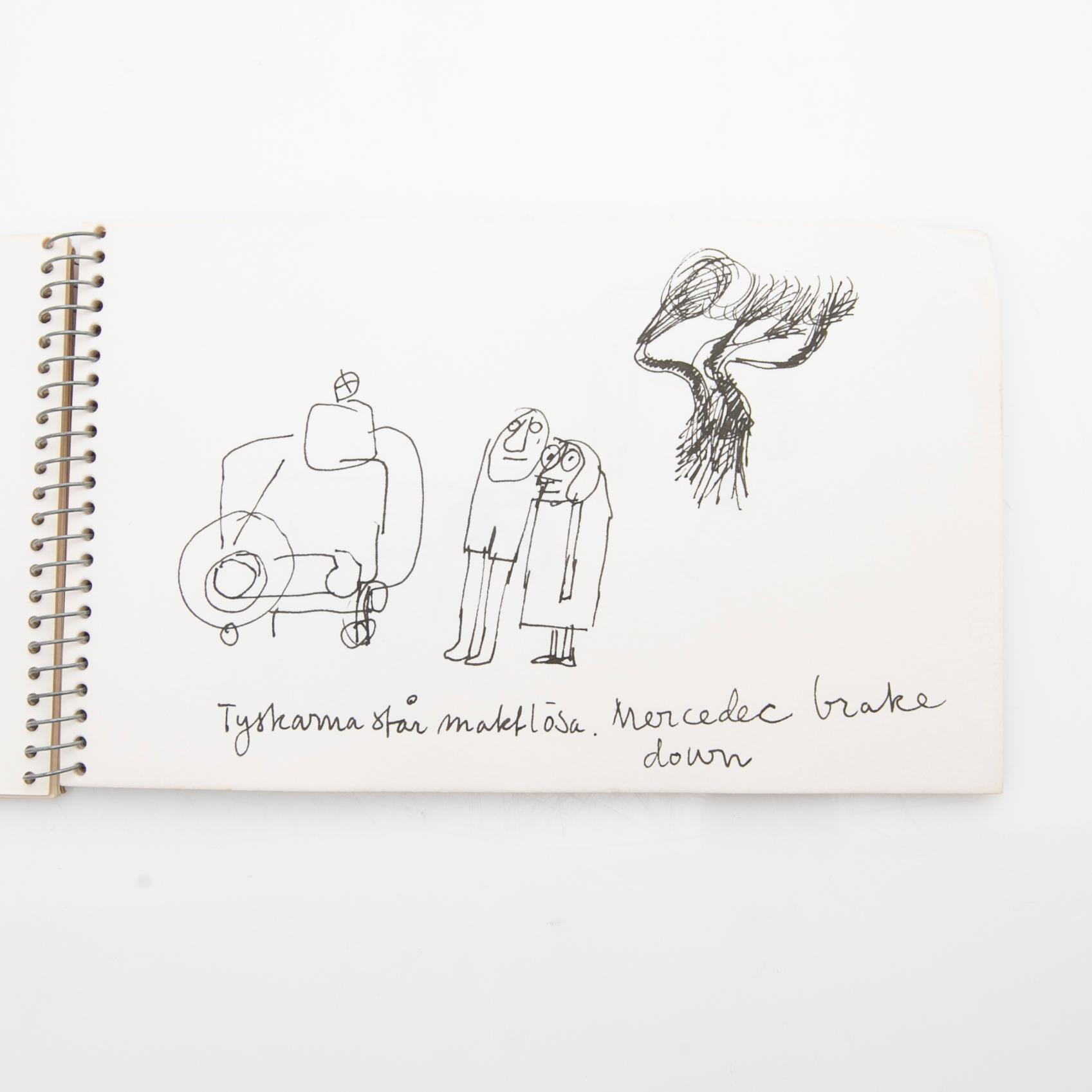 Madeleine Pyk, Sketchbook.