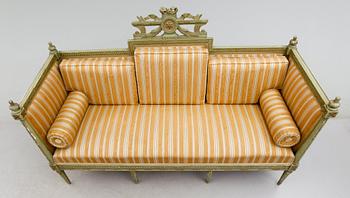 SOFFA, gustaviansk, 1700-talets slut.