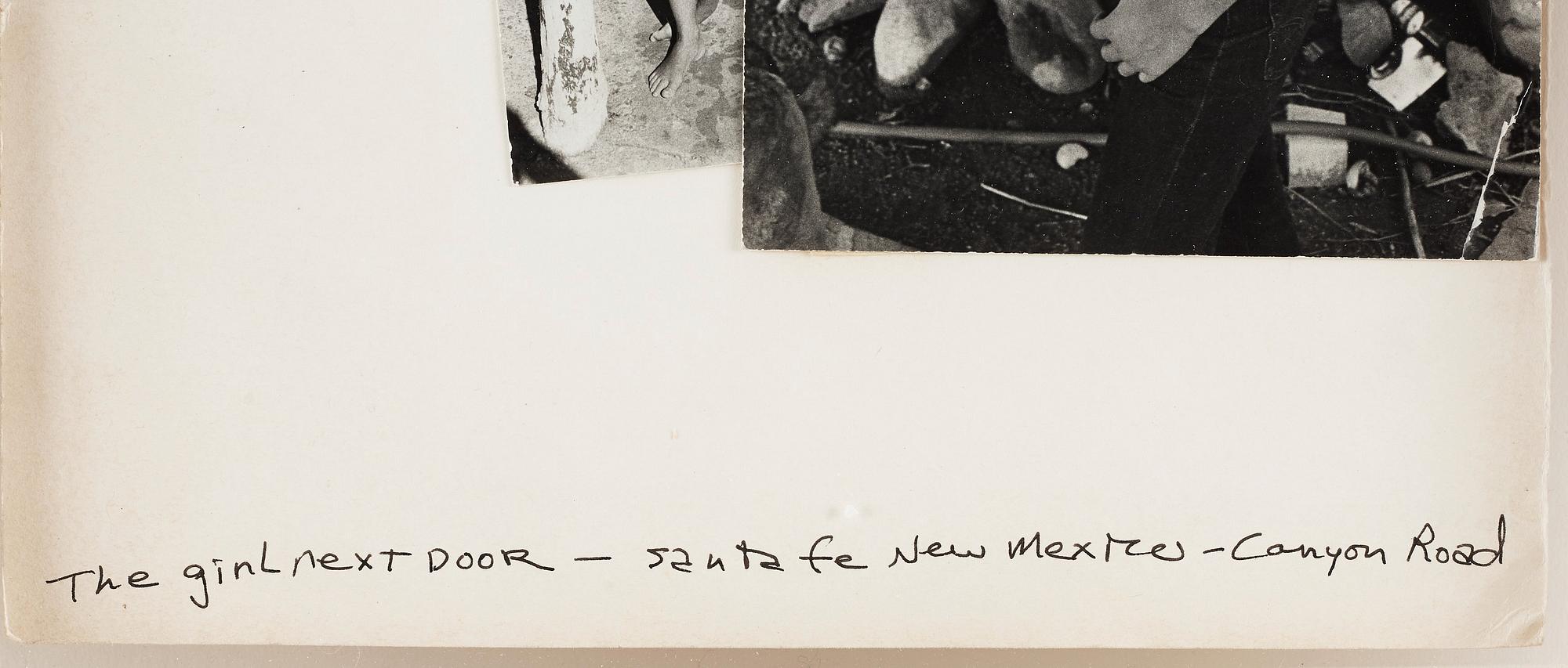 Larry Clark, "With Tantric" och "The Girl Next Door - Santa Fe New Mexico - Canyon Road", 1969.