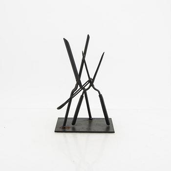 Sven Carlsson, skulptur signerad och daterad 72.