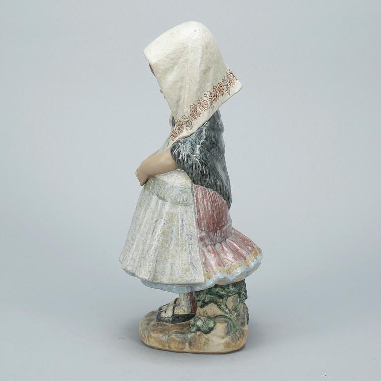 FIGURIN, keramik, Lladro, märkt RA, Spanien. 1900-talets andra hälft.