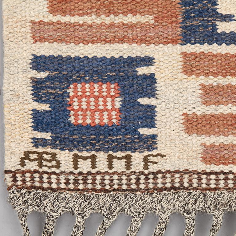 Märta Måås-Fjetterström, MATTO,  "Porslinsmattan", flat weave, ca 239,5 x 161 cm, signed AB MMF.