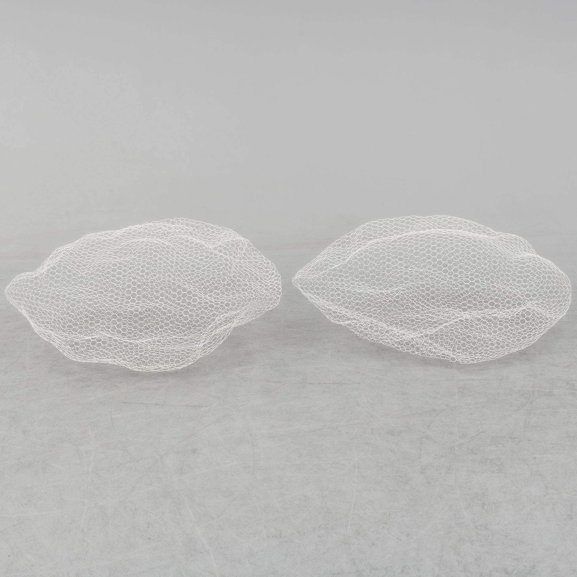 Two 'Cloud' sculptures by Benedetta Mori Ubaldini for Magis. 21st Century.