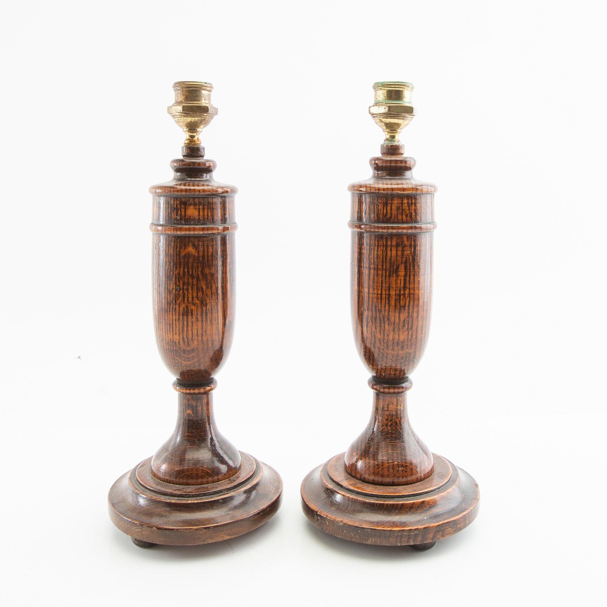Candelabras, a pair, first half of the 20th century.